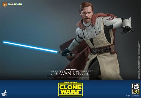 Hot Toys TMS095 Star Wars The Clone Wars 1 6th Scale Obi Wan
