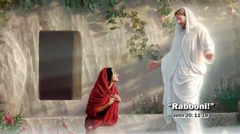 Jesus Appears To Mary Magdalene The Bible The Power Of Rebirth