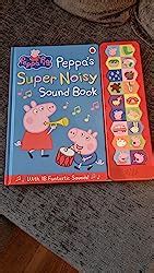 Peppa Pig Peppa S Super Noisy Sound Book Amazon Co Uk Peppa Pig