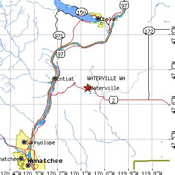 Waterville, Washington (WA) ~ population data, races, housing & economy