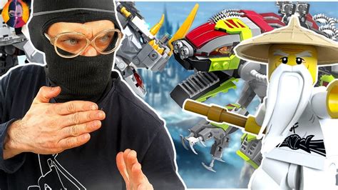 БИТВА ЗА НИНДЗЯГО-СИТИ! ЧМЗН И LEGO БОЕВОЙ НОСОРОГ ЗЕЙНА VS ЗЕЛЁНЫЙ ...