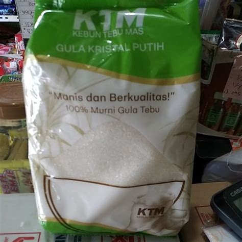 Jual Gula Pasir Ktm Kemasan Kg Shopee Indonesia