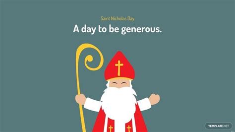 Saint Nicholas Day Flyer Background In Psd Illustrator Png Svg