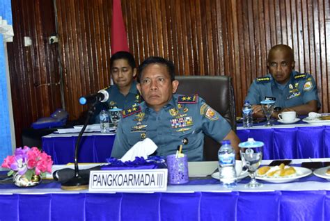 Pangkoarmada III Laksamana Muda TNI Irvansyah Ikuti Rapat Pra Renaku I