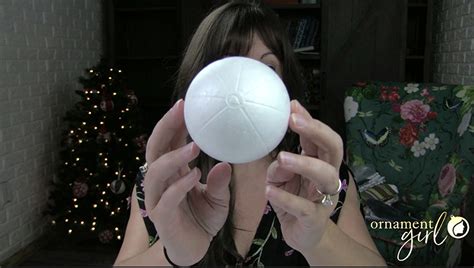 How To Mark Your Ball Into Equal Sections The Ornament Girl