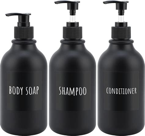 Amazon Segbeauty Matte Black Shampoo Dispenser Pcs Oz