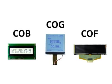 Cob Vs Cog Vs Cof Lcd Modules Longtech Opticslcd Lcm Tft Oled