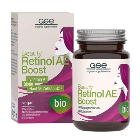 GSE Beauty Retinol AE Boost Bio 60粒 Miga Beauty