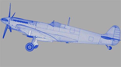 ArtStation - SUPERMARINE SPITFIRE MK XIV | Game Assets