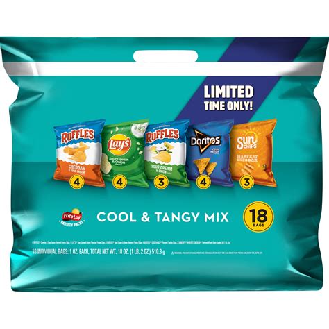 Frito Lay Cool And Tangy Mix Variety Pack Smartlabel™