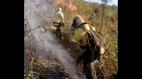 Brigadistas Combatem Novo Foco De Inc Ndio No Parque Nacional Serra Dos