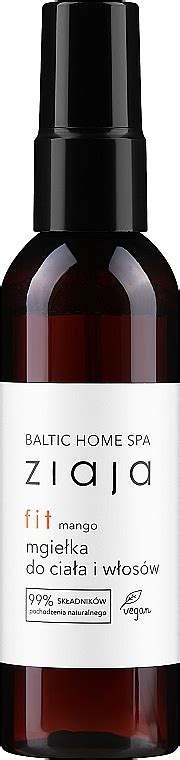 Ziaja Baltic Home Spa FIT Mango Body and Hair Mist Mgiełka do ciała i