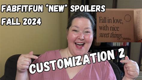 Fabfitfun Spoilers Fall Customization Spoiler Youtube