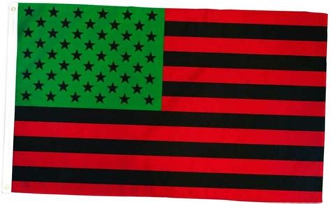 3x5ft Flag Afro American Black Lives Matter Pan African Black