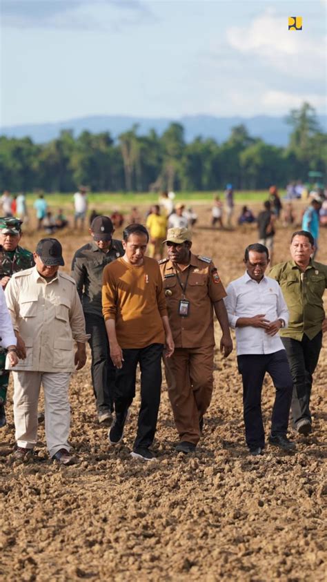 Kementerian Pupr Bersihkan Lahan Dan Bangun Jaringan Irigasi Food