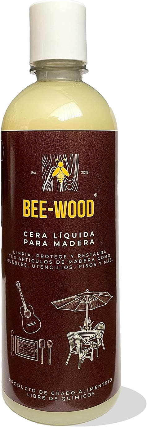 Cera De Abeja L Quida Para Madera Ml Restaura Limpia Y Protege