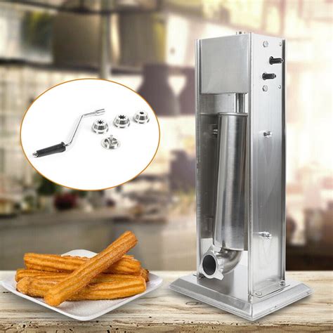 DENSET Heavy Duty 5L Commercial Stainless Steel Manual Churro Maker