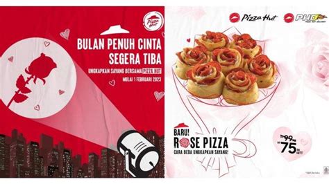 Promo Pizza Hut Februari 2023 Rose Pizza Rp 75 Ribuan Cocok Dinikmati