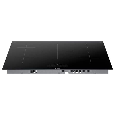 Bosch 36 Induction Cooktop 500 Series Black Frameless Nfm