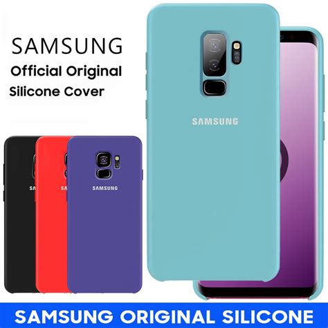 Official Original Silicone Real Liquid Case Samsung Galaxy S9 Plus