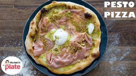 How To Make Best Pesto Pizza With Creamy Burrata Cheese Youtube