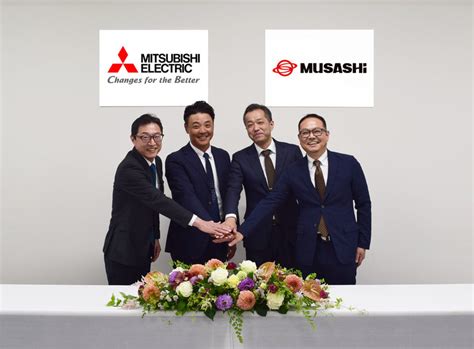 Mitsubishi Electric And Musashi Energy Solutions Sign Partnership And