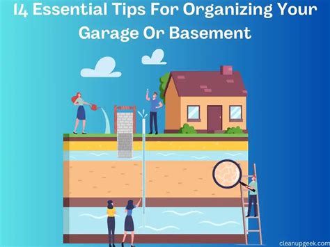 14 Essential Tips For Organizing Your Garage Or Basement Cleanup Geek