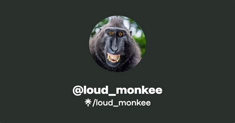 Loud Monkee Instagram Tiktok Linktree