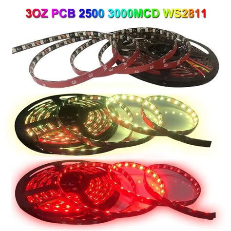 High Quality Professional Rgb Ws2811 Led Strip Light Smd 5050 60leds M