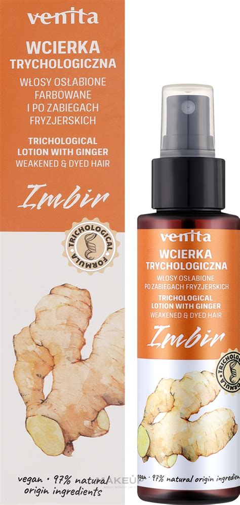 Venita Conditioner With Ginger Trychologiczna Wcierka Do W Os W