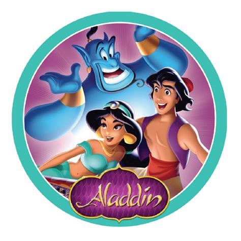 Aladdin Edible Cake Topper Viparty