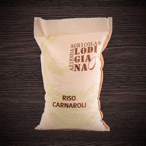 Riso Carnaroli Tela 1Kg Azienda Agricola Lodigiana