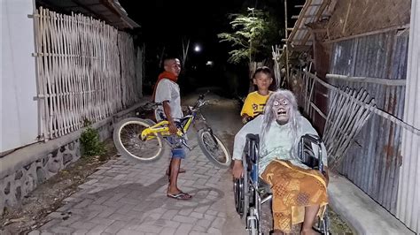 Prank Hantu Nenek Gayung Pake Kursi Roda Prank Nenek Gayung Aksi