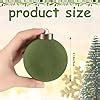 Amazon Liliful Pcs Velvet Christmas Balls Bulk Flocked