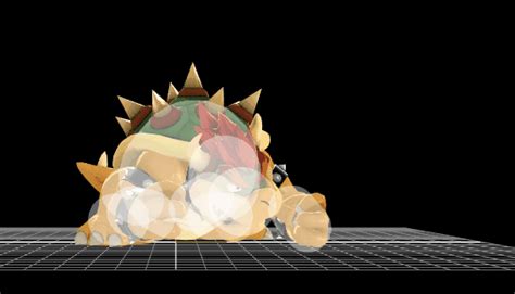 Bowser Ssb4hitboxes Smashwiki The Super Smash Bros Wiki