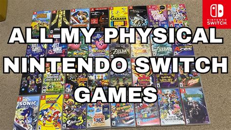 Discussing My Entire Nintendo Switch Physical Games Collection 32