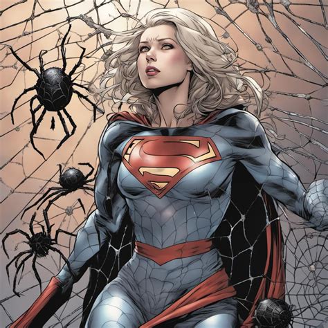 Supergirl, Arachne, spider transformation, spiderw by arachnidwoman on ...