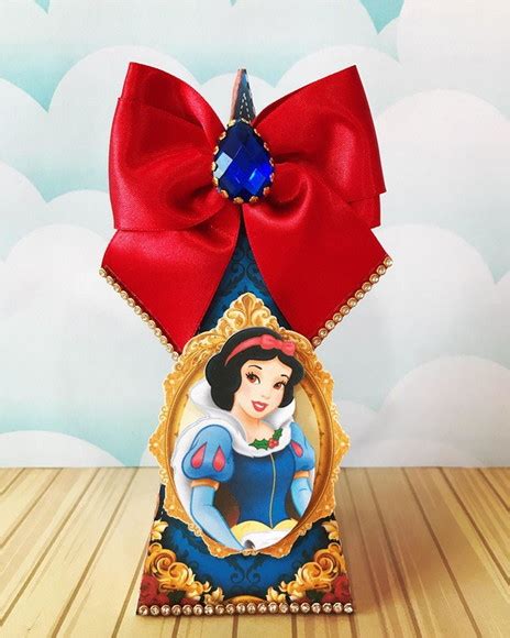 Caixa Pirâmide Branca De Neve Elo7 Produtos Especiais