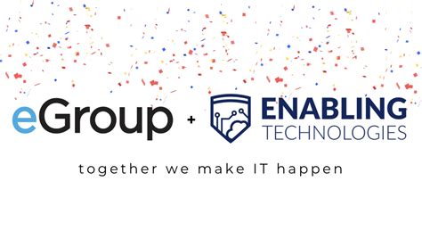 Egroup Acquires Enabling Technologies Corp Charleston Business News