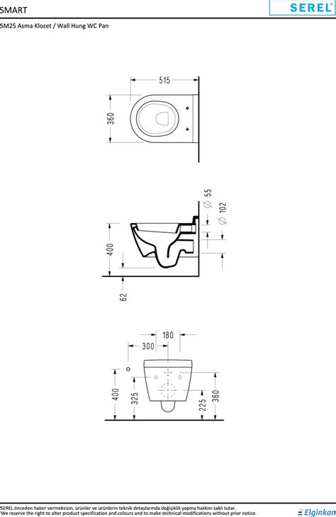 Serel Smart Kanalsiz Asma Klozet Cm Eca Sanal Market