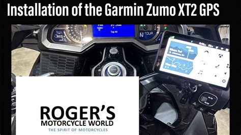 Installation Of The Garmin Zumo XT2 GPS YouTube