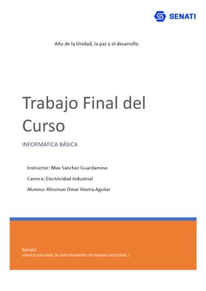 Trabajofinal Tecnica DE LA Comunicacion Trabajo Final Del Curso SPSU