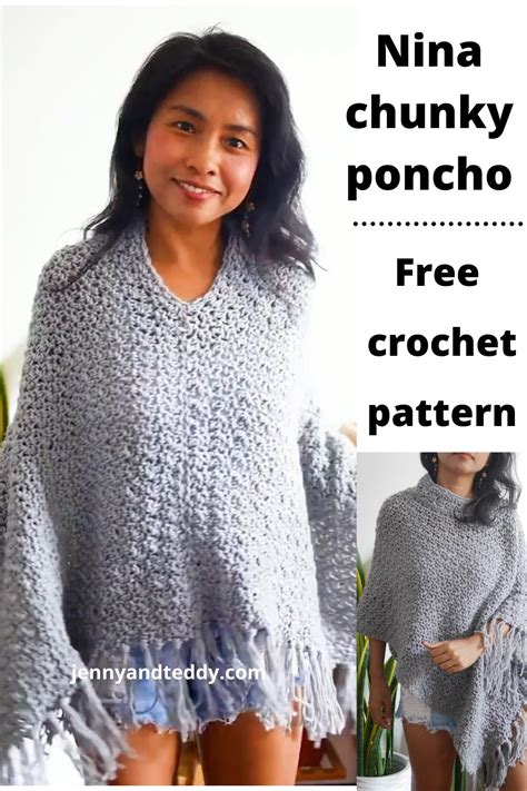 Lori Hooded Poncho Crochet Pattern Artofit