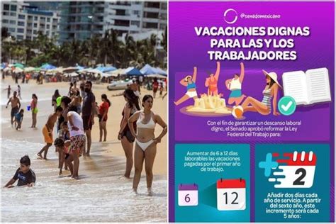 Vacaciones Dignas Aprueba El Senado 12 Días Continuos De Descanso A