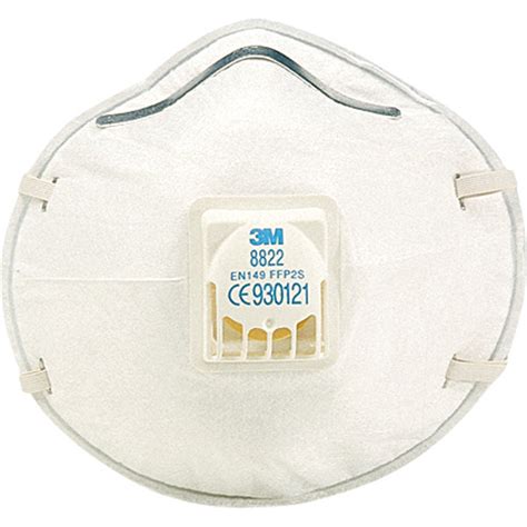 3m 8822 Ffp2 Valved Respiratory Mask 10 Pack North Sea Workwear