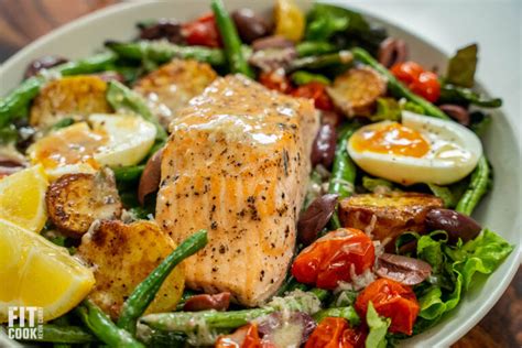 Salmon Niçoise Salad Recipe Fit Men Cook