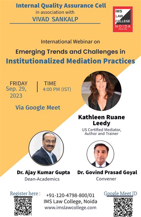 International Webinar On Emerging Trends And Challenges In