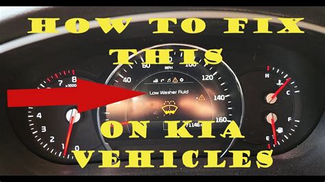 How To Fix Kia Sorento Windshield Washer Fluid Leaking Youtube