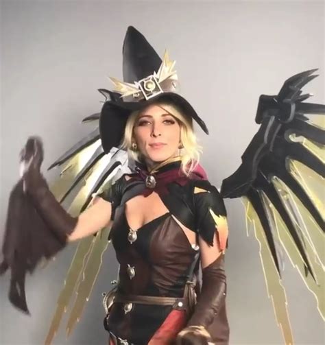 Voice Actor Of Mercy In Overwatch Rates Amber Heard Cosplay Elon Musk