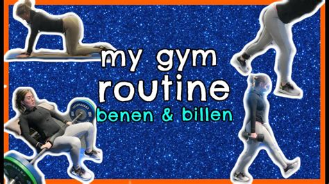 MIJN GYM ROUTINE Benen Billen Focused WORKOUT MET KOOLHOUT